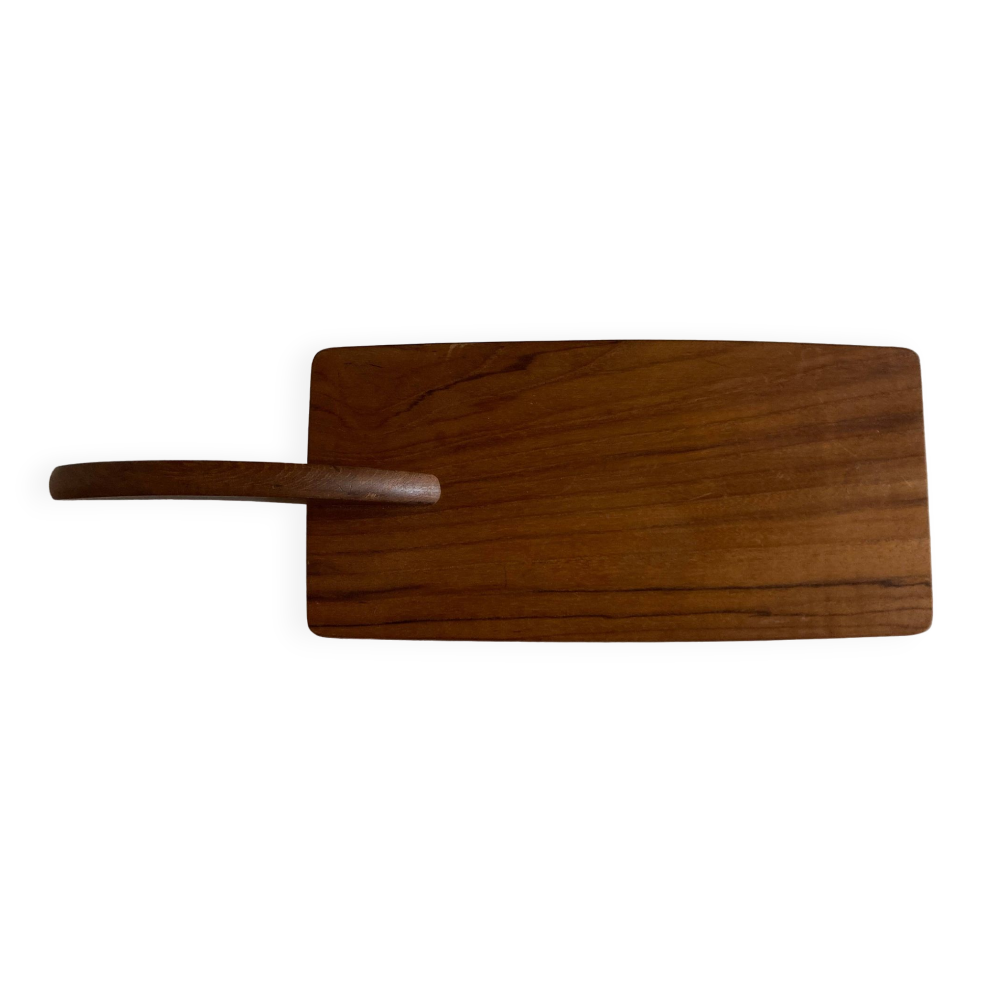 Scandinavian Danish teak surf cheese board 1960