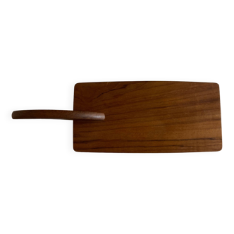 Scandinavian Danish teak surf cheese board 1960