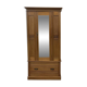 English wardrobe in walnut from the early 20th century.