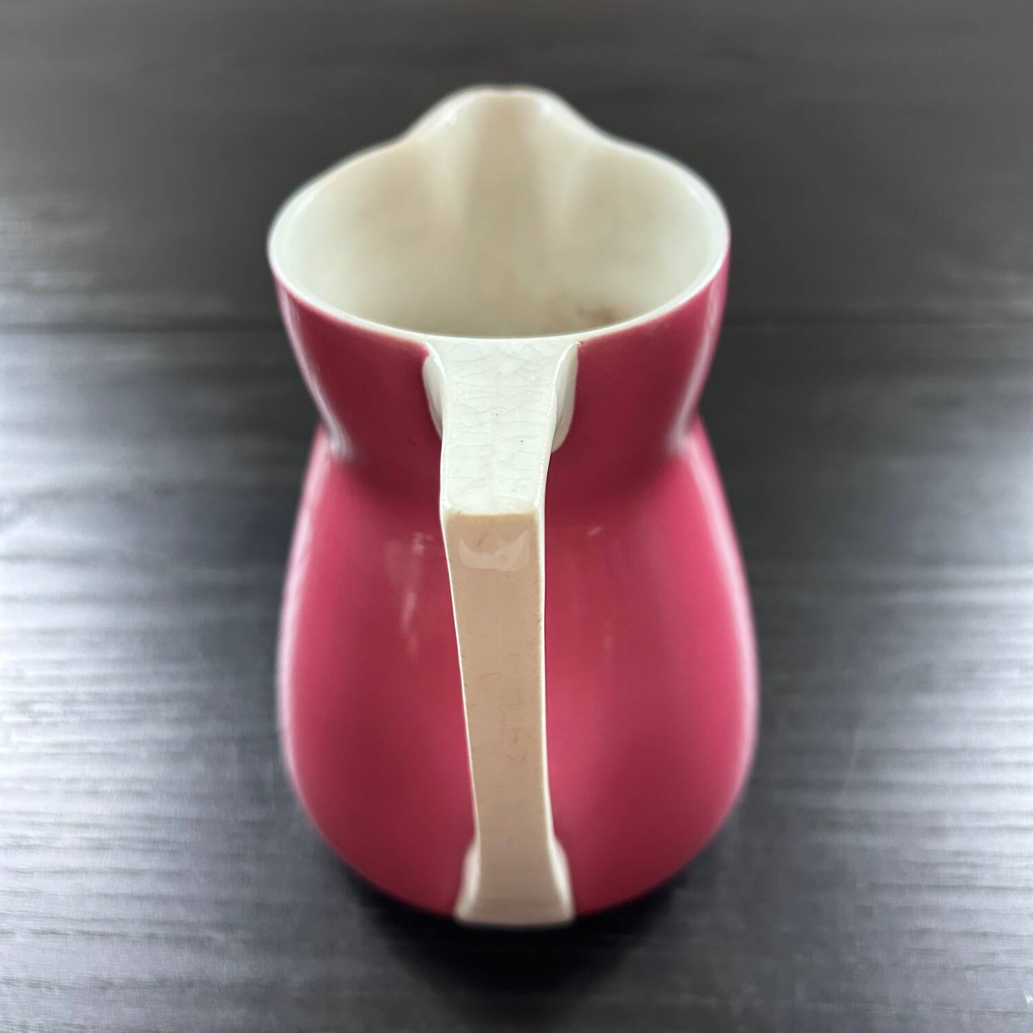 Pink Italian pitcher