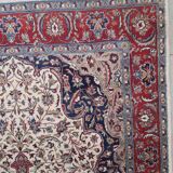 Oriental rug 191x124cm hand-knotted