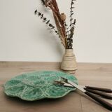 Ceramic serving dish from gien green