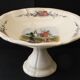 Fruit bowl, earthenware compote dish DIGOIN SARREGUEMINES H. LOUX.