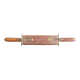 Carved kitchen knife and fork from India