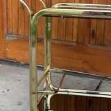 Regency brass 2-tier bar cart, 1960s