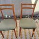 Set 6 chaises vintage scandinave dépareillées