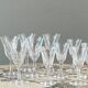 Saint Louis Crystal Glass Service, Cerdagne Pattern, 20th Century