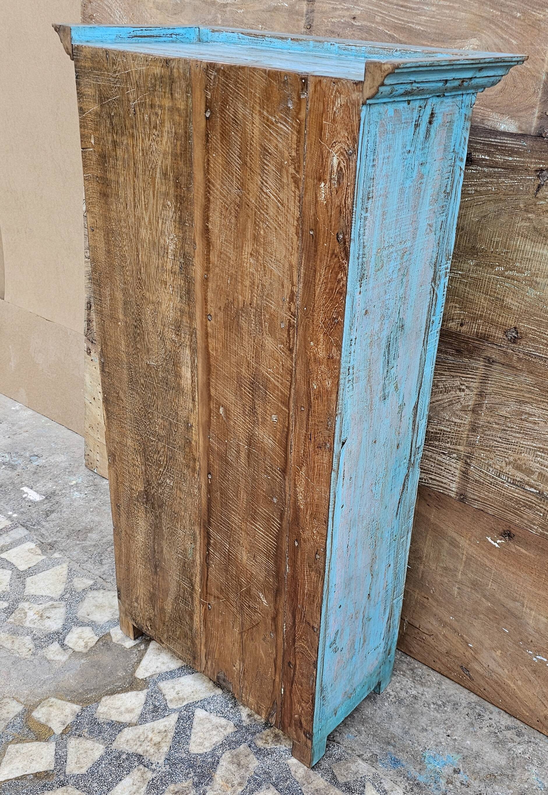 Antique tribal teak sideboard from Burma.