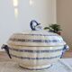 Large antique soup tureen in Gien earthenware – Royal model