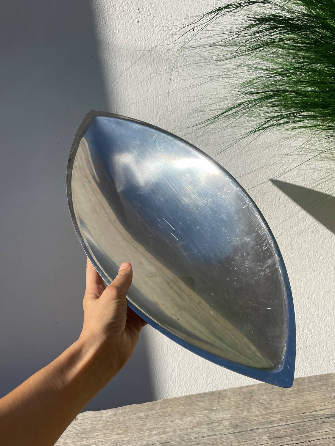 Guy Degrenne stainless steel salad bowl