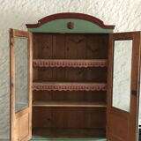 Painted glass cabinet
