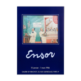 James Ensor poster 1986