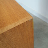 Ash chest of drawers, Danish design, 1970s, manufacture: Hundevad