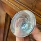4 verres à vin blanc en cristal taillé à côtes plates modèle Caton