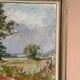 Original Swedish Oil on Canvas – “Landscape” by Sigurd Hagegård – Signed – Vintage & Framed – 62 × 53 cm (24.4" × 20.9")