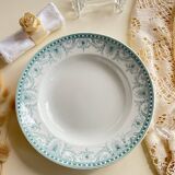 Mix and match old deep plates.