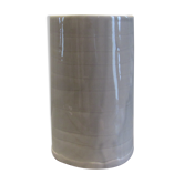 Soft green and natural ceramic vase by Carina Ciscato