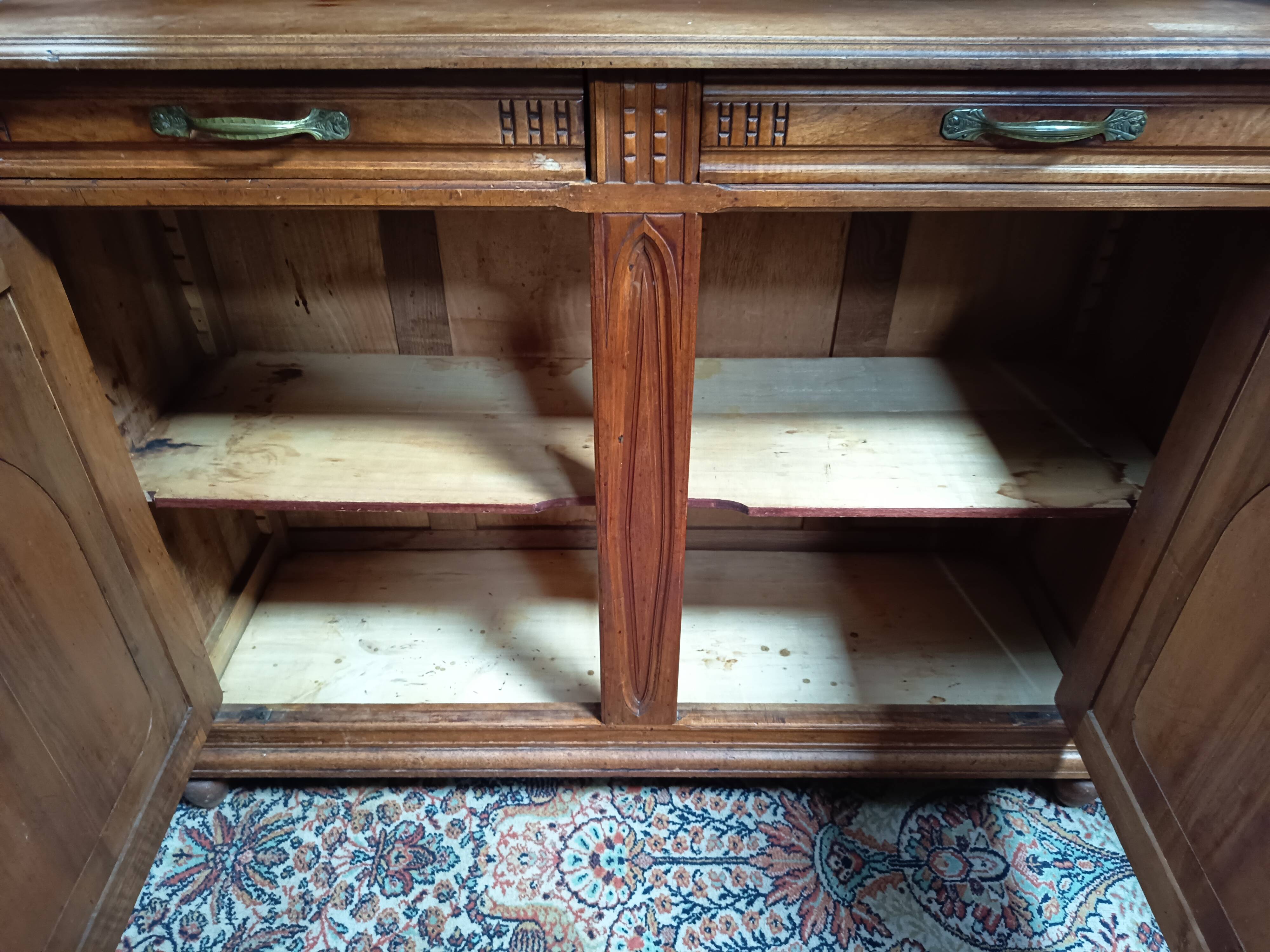 Art Deco walnut sideboard