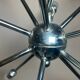 Sputnik chandelier Space Age design 70s