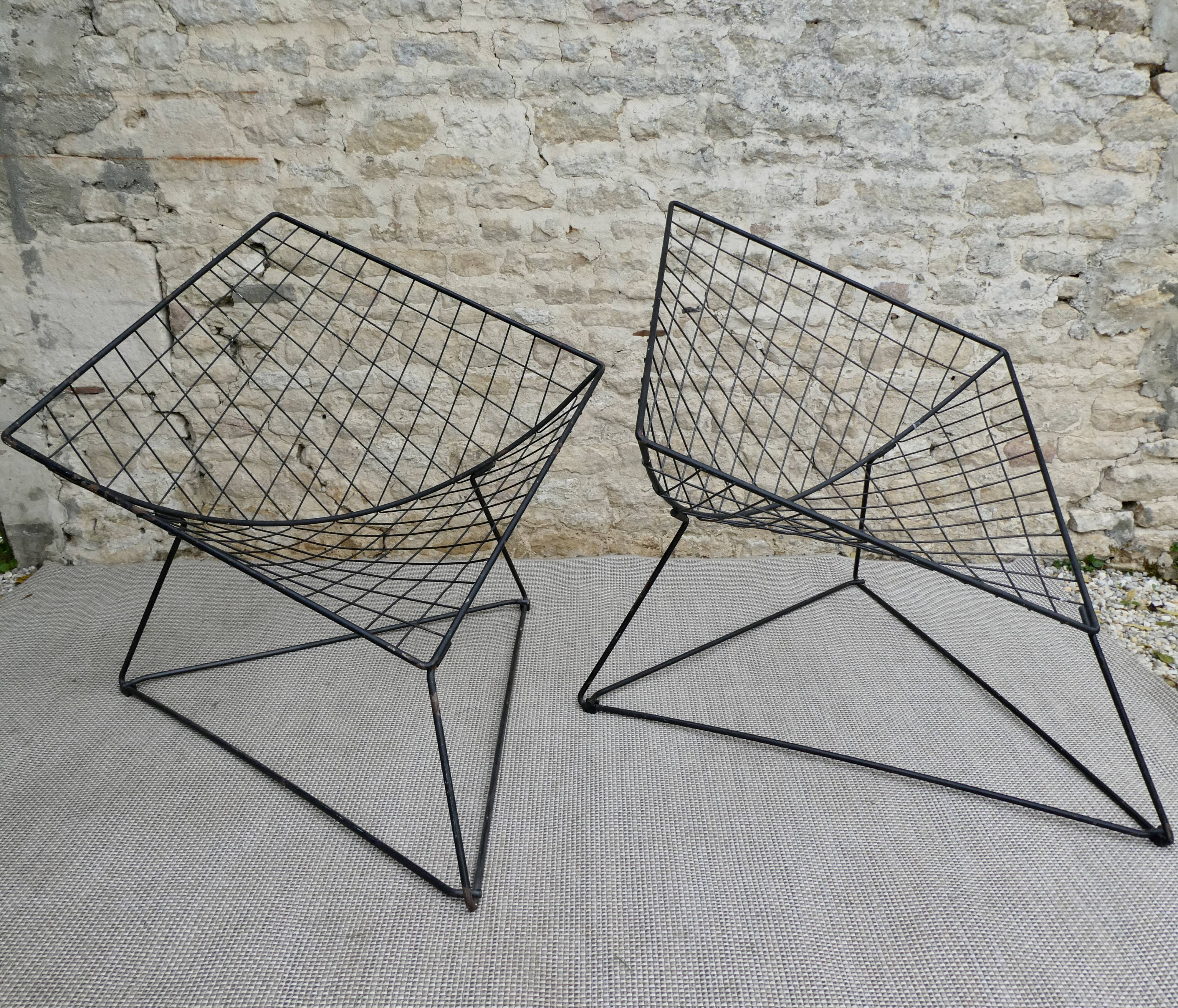 Pair of "Oti" armchairs by Niels Gammelgaard, 80s
