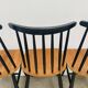 6 Fanett chairs by Ilmari Tapiovaara, Scandinavian, 1960s