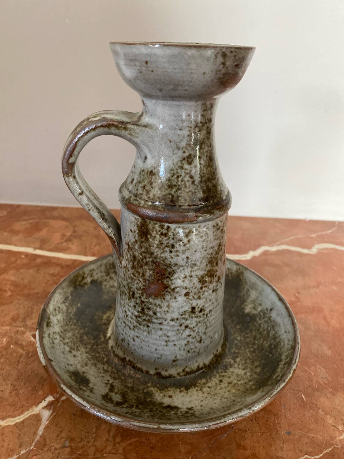 Candle holder, lamp base Thierry and Chantal Robert