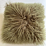 2 soft wool cushions