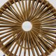 Original sixties rattan bar stool by Rohé Noordwolde Holland