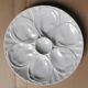 Ensemble de 6 assiettes Pillivuyt porcelaine blanche