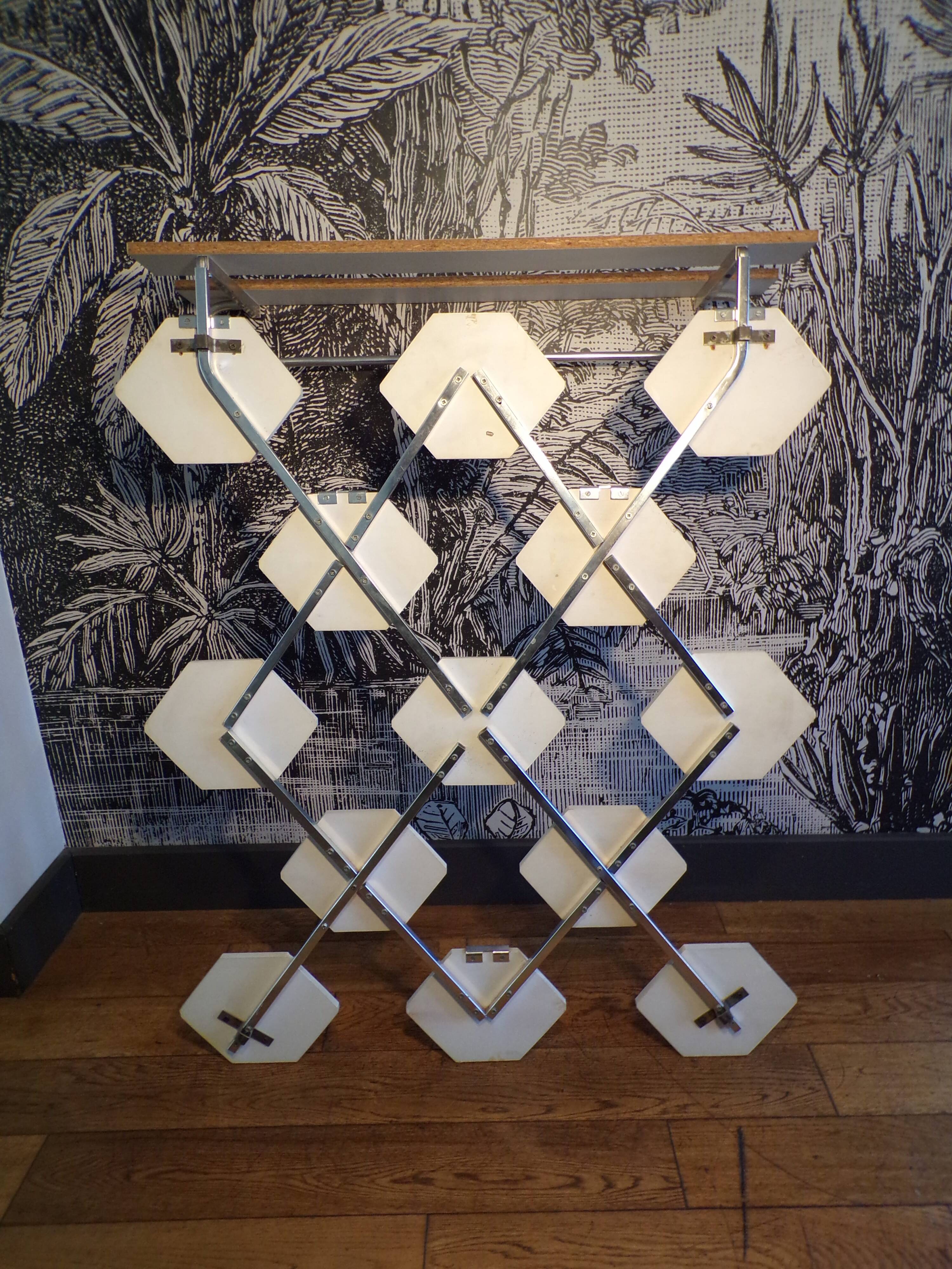 Scandinavian wall coat rack
