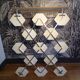 Scandinavian wall coat rack