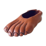 Foot ashtray signed Jean Marais