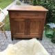 Buffet en bois massif vintage 1940