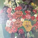 Oil on still life panel