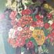 Huile sur panneau nature morte