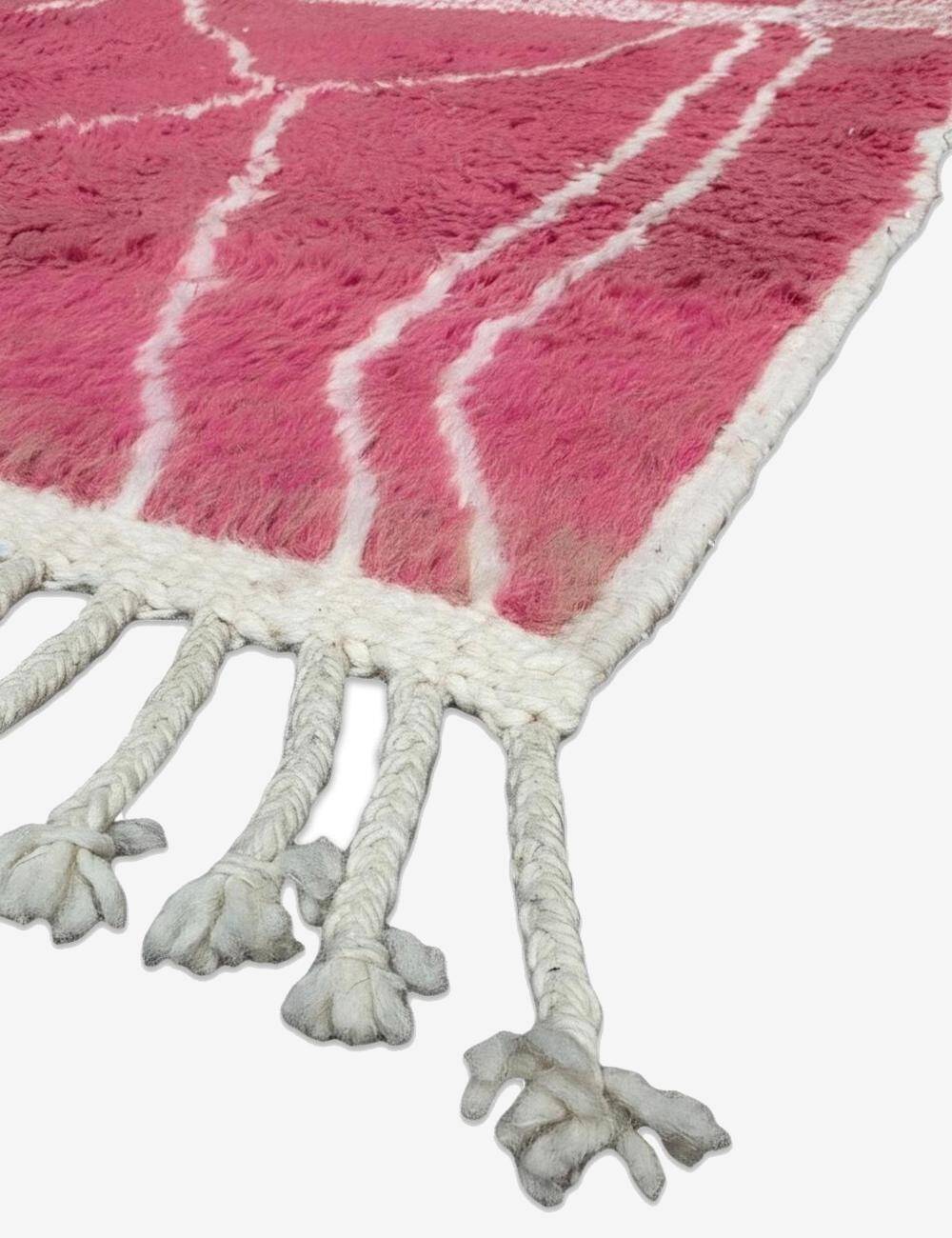 Tapis Rose Berbère - 7.6 x 4.92 ft / 232 x 150 cm