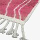Tapis Rose Berbère - 7.6 x 4.92 ft / 232 x 150 cm