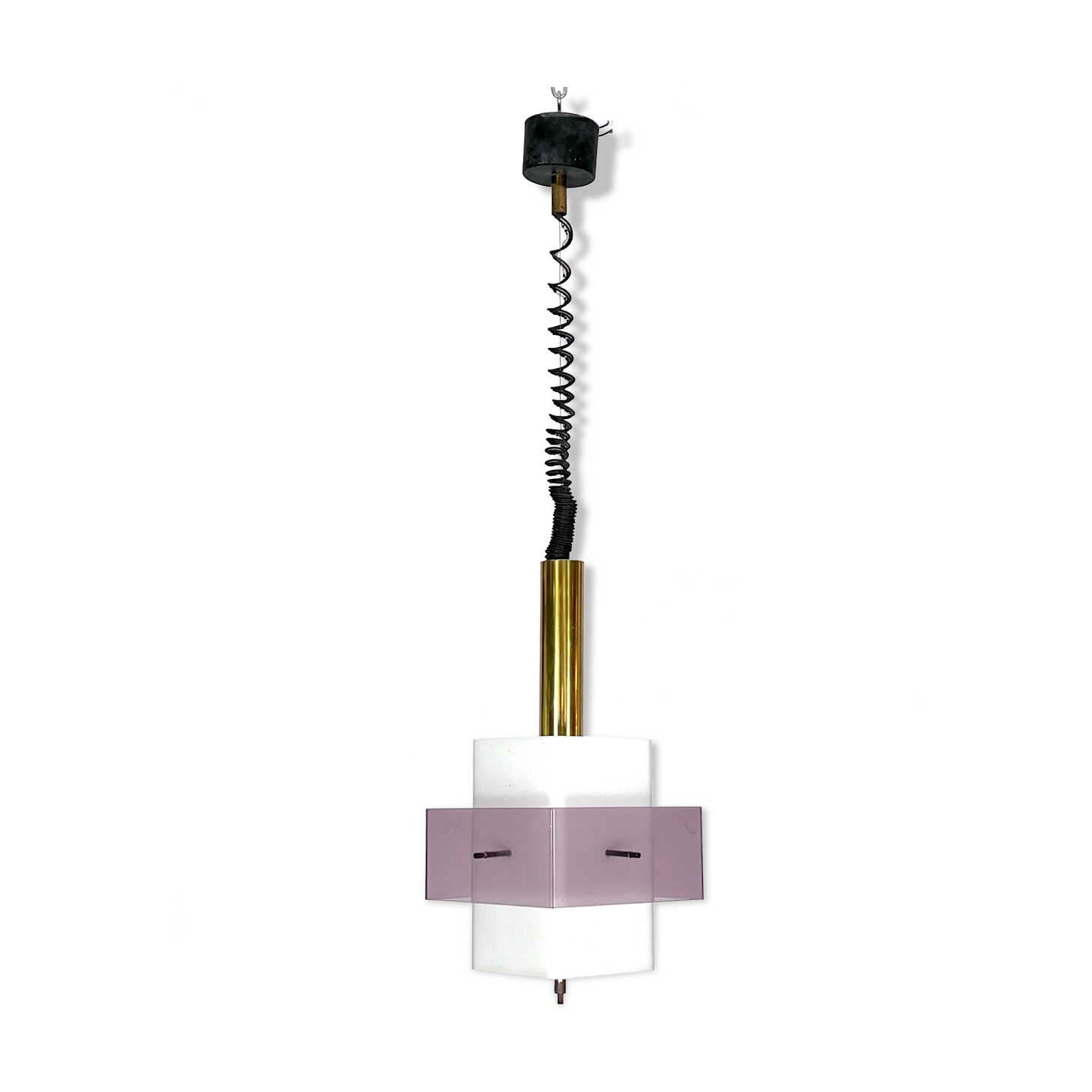 Mid-Century Modern pentant lamp by Stilux Milano, Italy 1960s