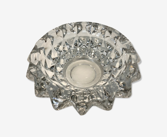 Cendrier en cristal années 70