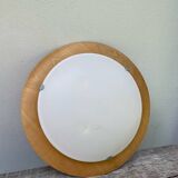 Vintage IKEA wooden ceiling light