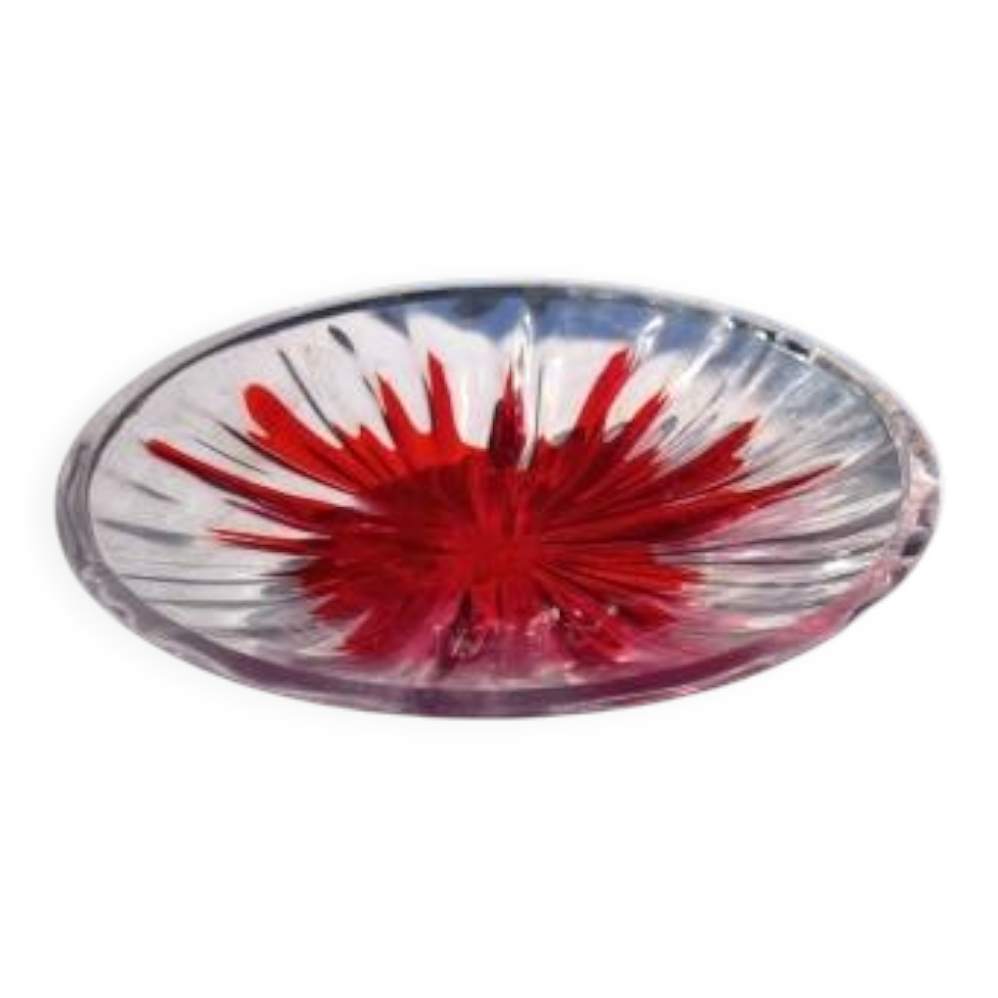 Vintage Guzinni coupe plate made in Italy.