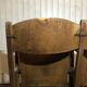 Paire de fauteuils de cinéma en bois