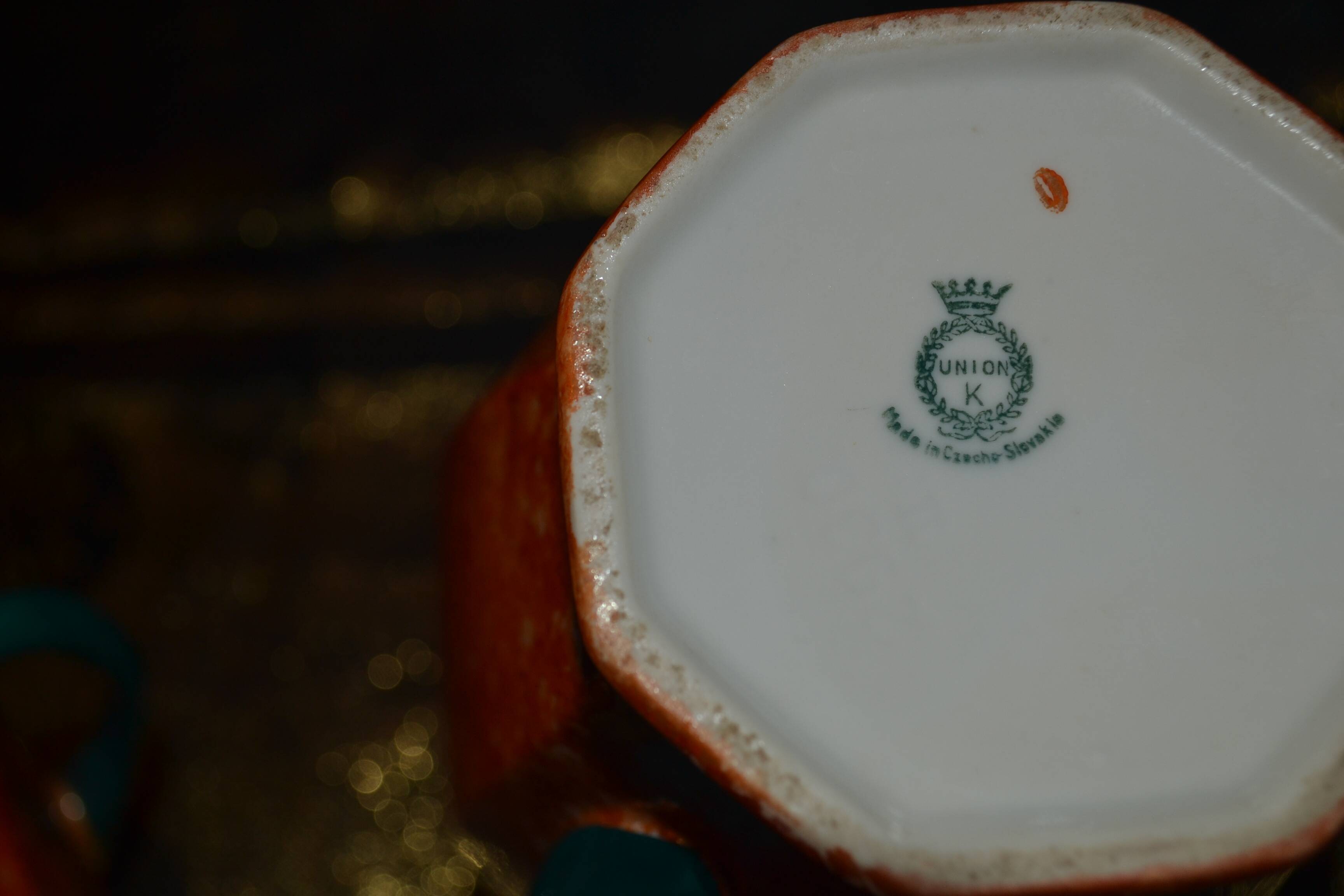 Union K porcelain coffee set