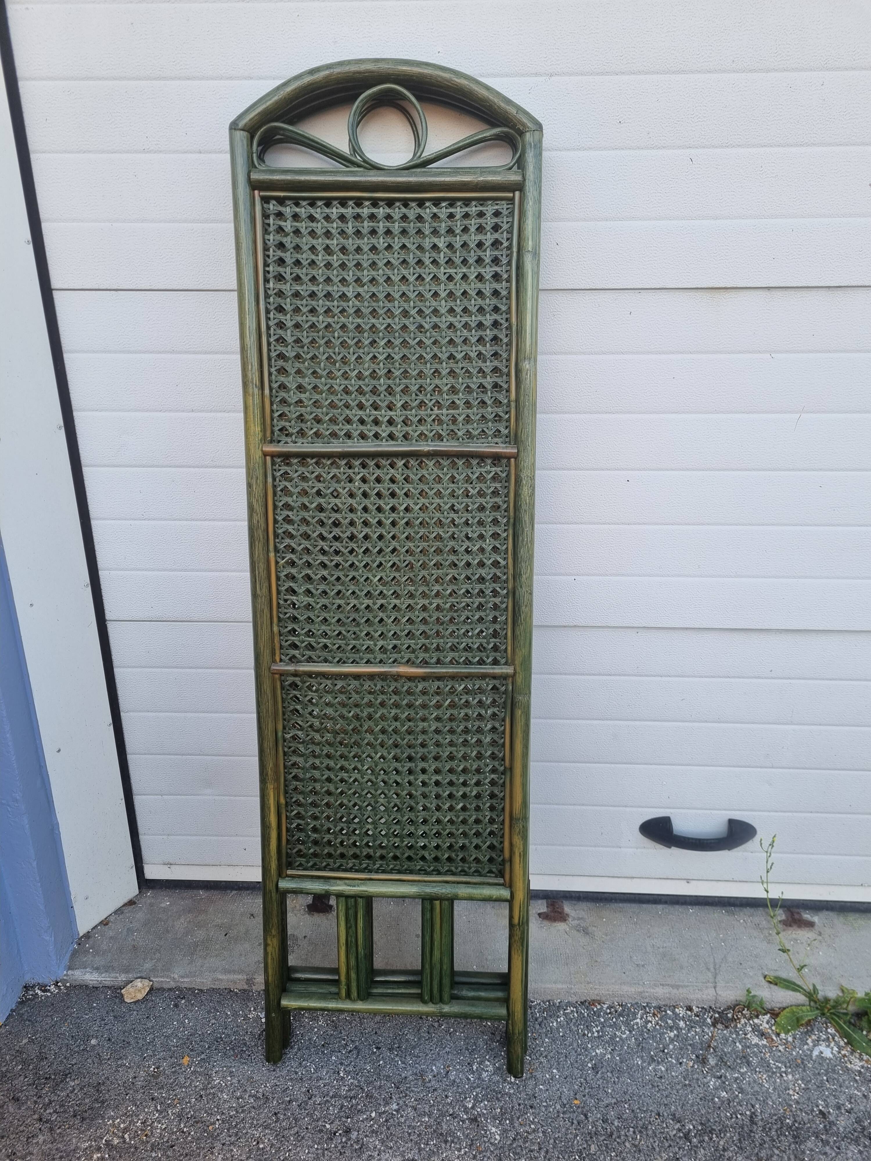 Rattan screen from 1980