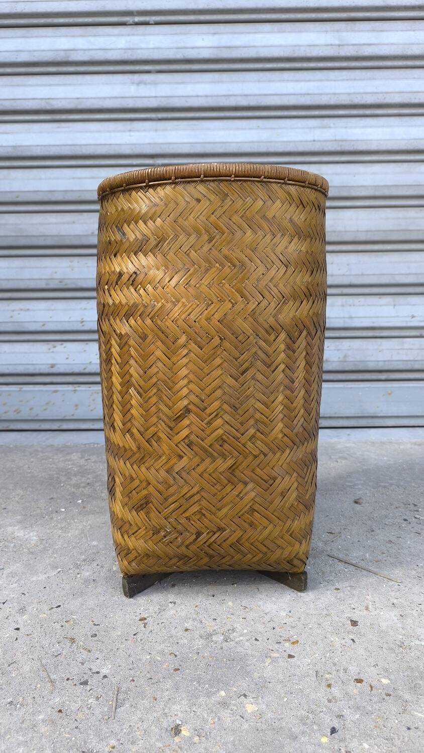 Wicker basket from the 50s