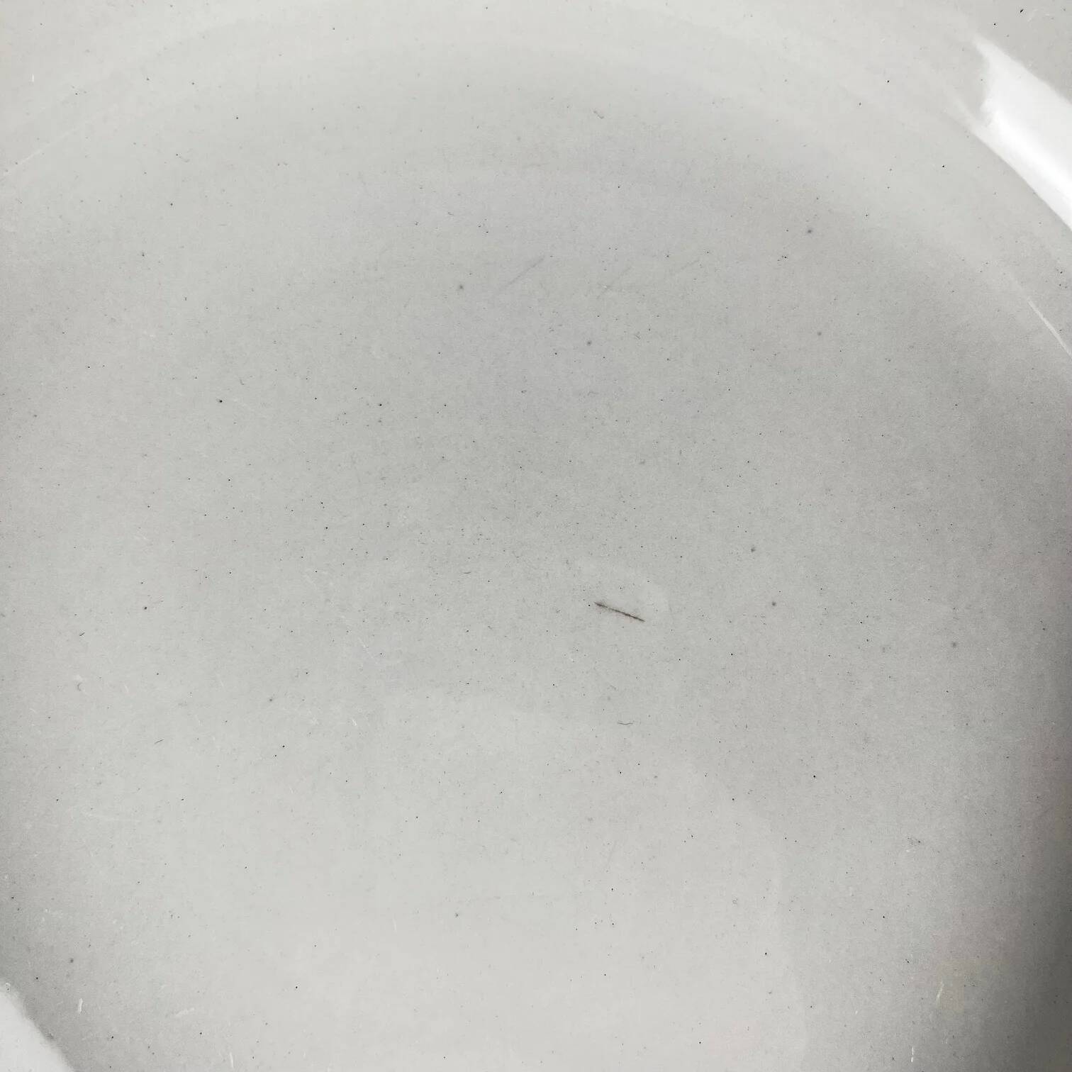 Shallow dish "Souvenir", Sarreguemines, around 1875 - 1918