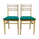 2 chaises vintage en hêtre