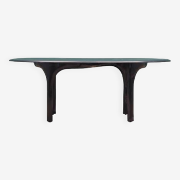 Table basse, design danois, années 1970, production : Danemark