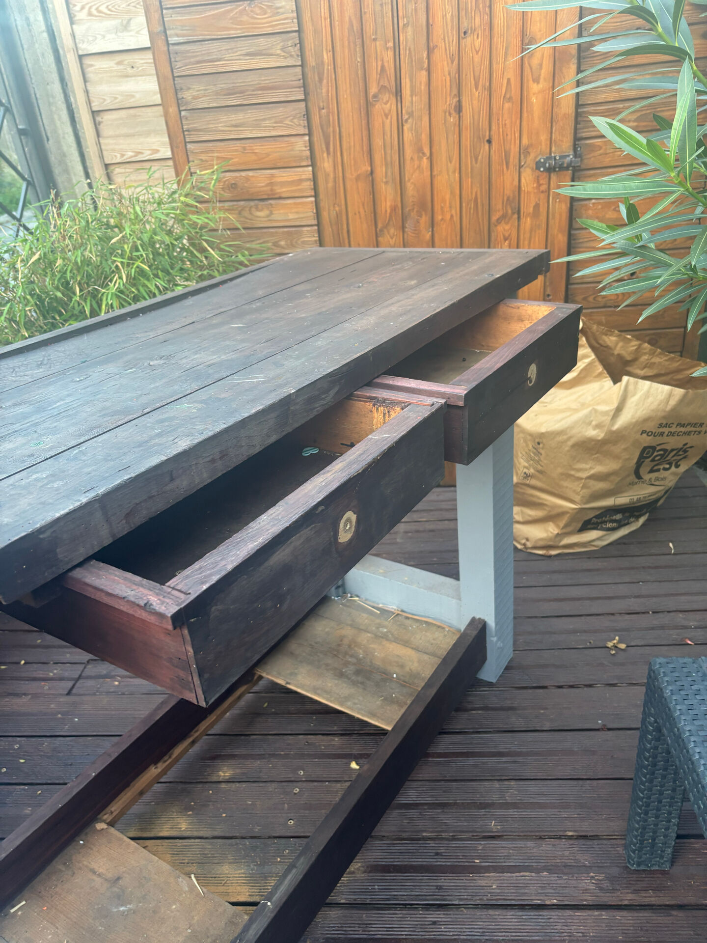 Établi en bois