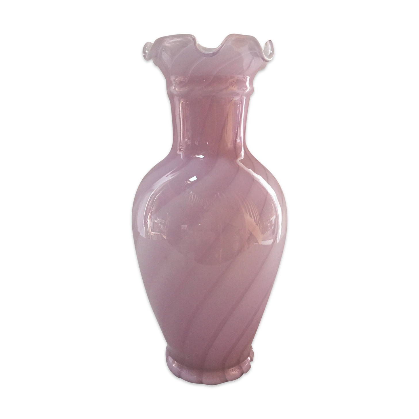 Opaline vase 1970